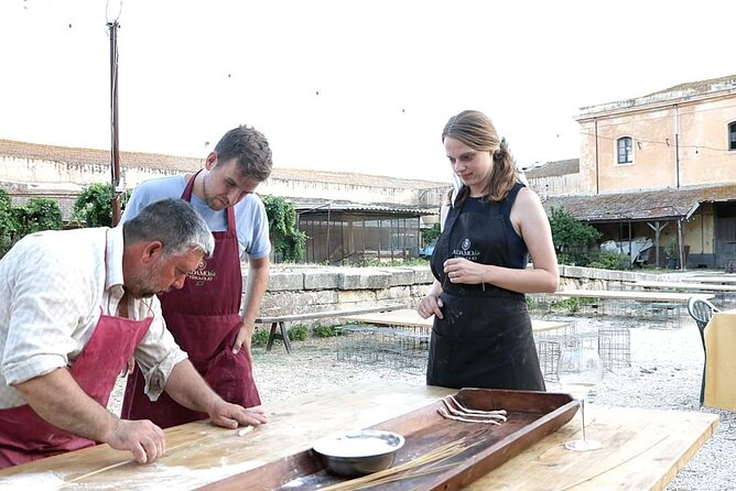Half-Day Cooking Class with Lunch in Baglio Florio - Lunch, wine, and the value of the $96.23 price
