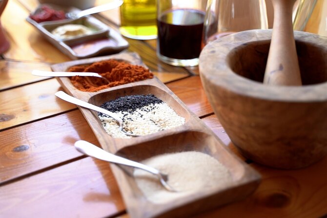Half-Day Greek Cooking Class of Zakynthian Culture with Lunch - Lunch in the garden, with wine and local tastings