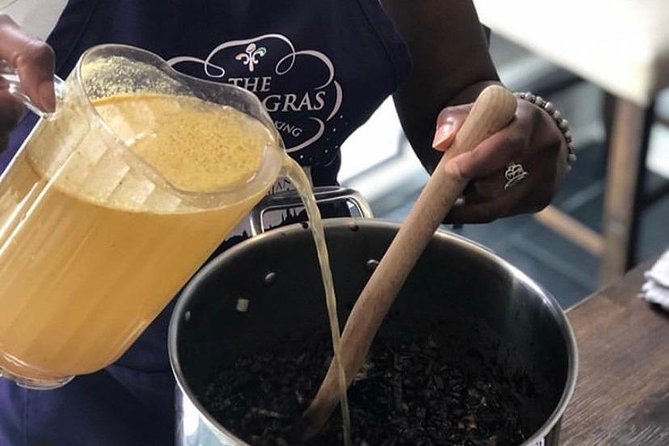 Hands-on Cajun Roux Cooking Class in New Orleans - Chopping the Holy Trinity and starting gumbo