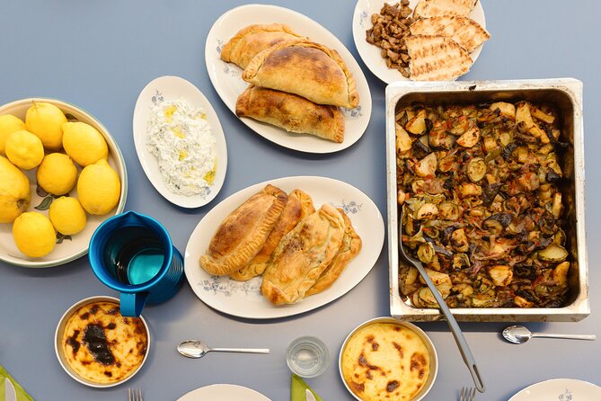 Hands On Greek Cooking Classes in Athens - Sitting down for the meal