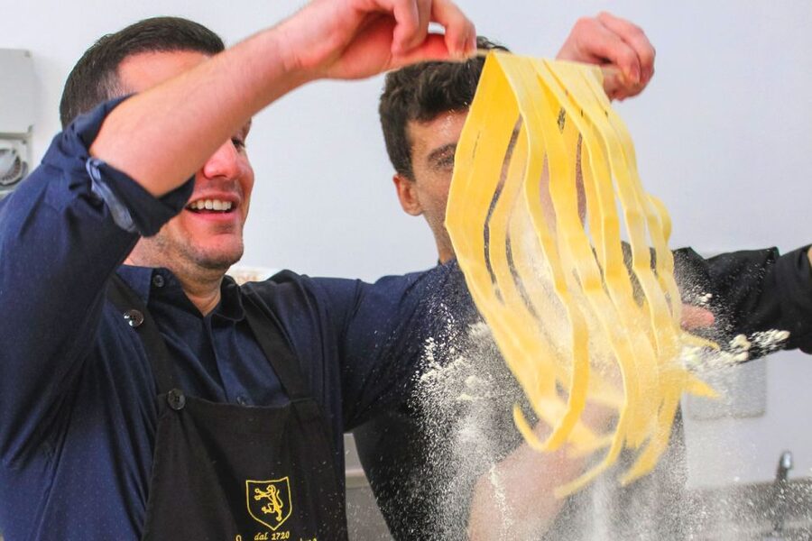 Hands-on Pasta Making Cooking Class and Wine Tasting - What you make: tagliatelle, pici, and ravioli