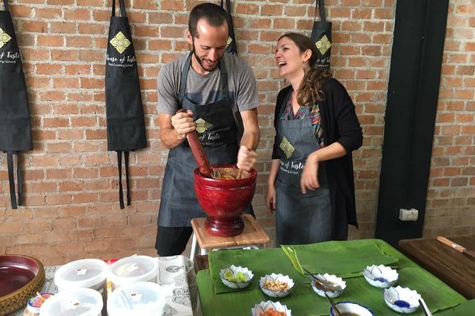 Hands on Thai Cooking Class and Market Tour - Morning at Asok Market, then a tuk-tuk ride