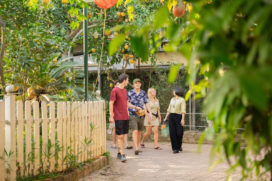 Hanoi Cooking Class in Haven of Tranquility - Thom culinary - The value of the garden and family worship hall