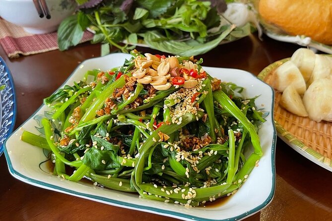 Hanoi Cooking Class Learning 5 Dishes including Banh Xeo - Vegetarian Cooking Is a Real Option