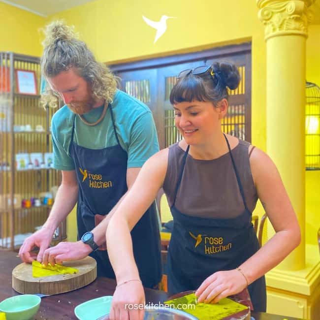 Hanoi Cooking Class: Pho/Bun Cha/Nem + Free Egg/ Salt Coffee - Meeting the Culture Storyteller at Hoang Hoa Tham
