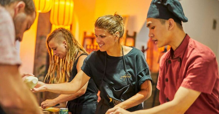 Hanoi’s Culinary: Authentic Cooking Class and Local Market - Vegan dishes and practical menu choices