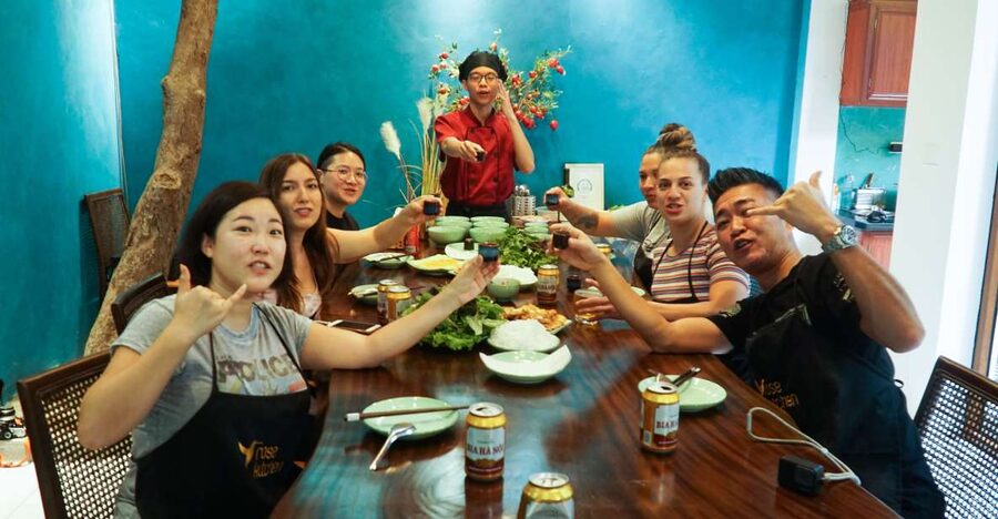 Hanoi: Vegan Vietnamese Cooking Class in a Local Villa - Cooking four seasonal recipes in a Hanoi villa