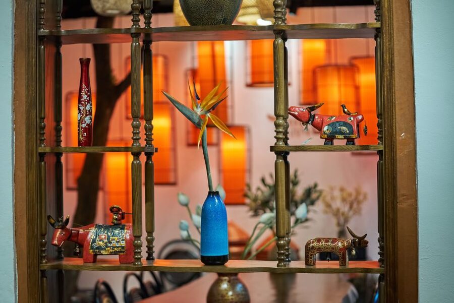 Hanoi: Vegan Vietnamese Cooking Class in a Local Villa - Sitting down to eat what you made