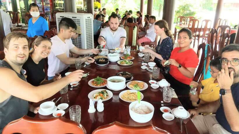 HCM: Mekong Delta Islands Boat & Tuk-Tuk Tour with Tastings - Honey tea, coconut candy, and Bánh Khọt