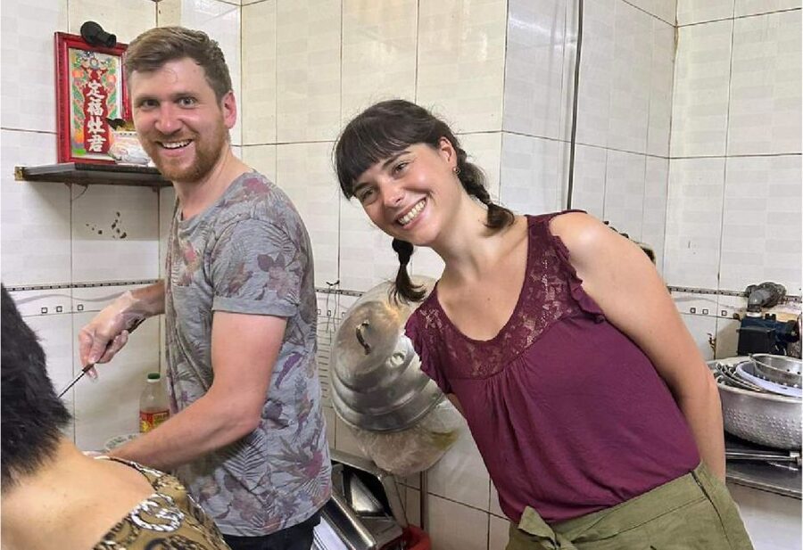 Ho Chi Minh: Local Cooking Class At Auntie's Home - Eating the lunch you helped prepare