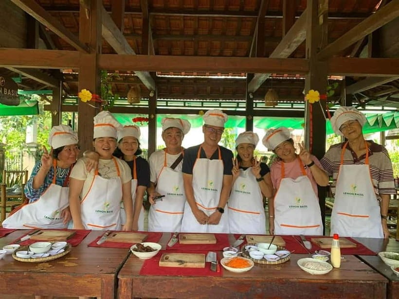 Hoi An: Basket Boat -Cooking Class & My Son Sanctuary Tour - Cooking lunch in a rural setting