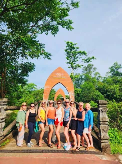Hoi An: Basket Boat -Cooking Class & My Son Sanctuary Tour - The Thu Bon River boat ride back to Hoi An
