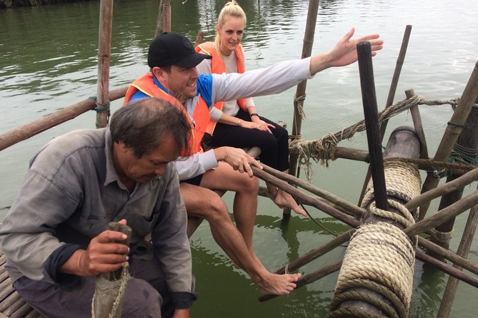 Hoi An Buffalo Riding & Basket Boat Tour with local home cooking - Fishing skills, local stories, and palm-leaf crafts
