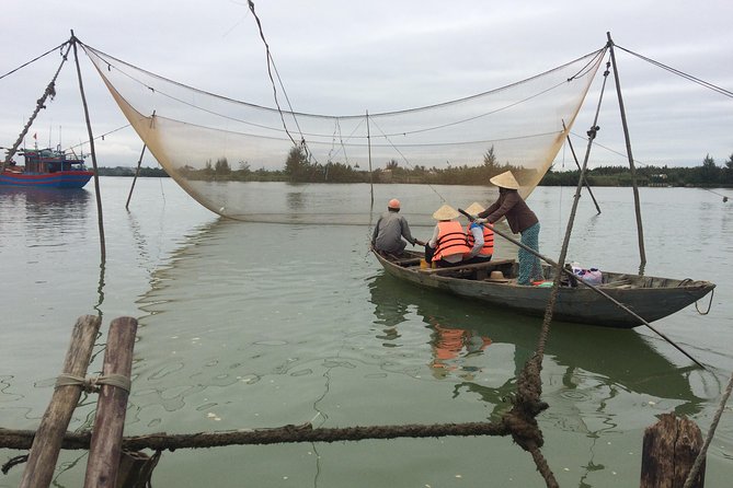 Hoi An Buffalo Riding & Basket Boat Tour with local home cooking - Tea at a fishing village