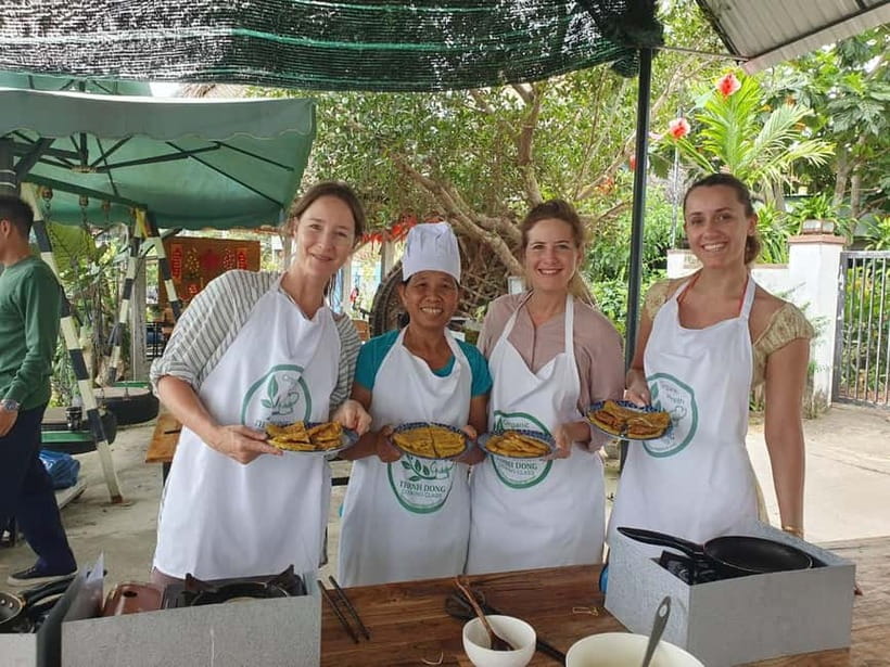 Hoi An Coconut Boat, Lantern Making & Cooking Class Organic - A four-hour look at local Hoi An life