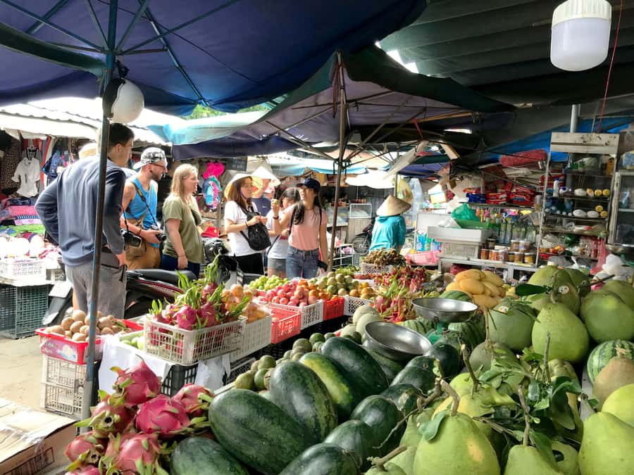 Hoi An: Coconut River Boat Eco - Cooking Class - Market Tour - From the market to Cam Thanh and Bay Mau Coconut Forest