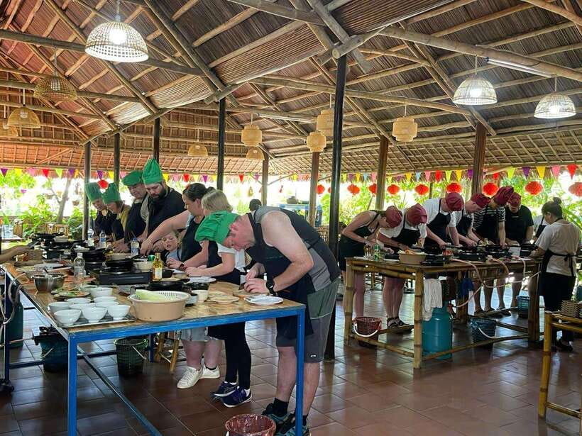 Hoi An: Cooking Class, Crab Fishing-Basket Boat, Market Tour - The 45-minute ride through Cam Thanh coconut forest