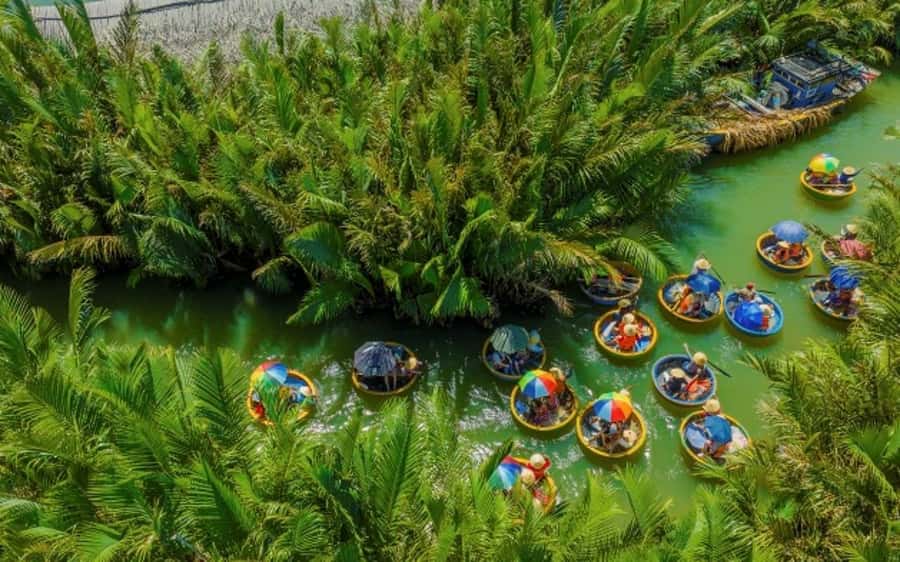 Hoi An: Cooking Class in Coconut Jungle with Market Tour - Eating what you prepared