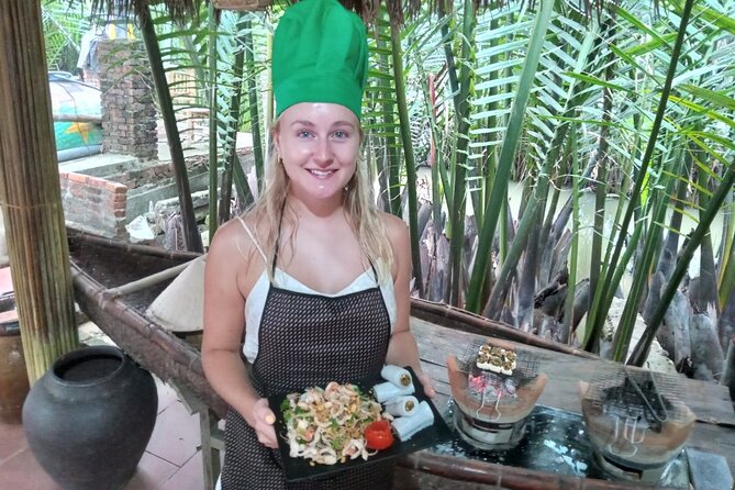 Hoi An Cooking Class(Market,BasketBoat Crabfishing&Cooking Class) - The meal is where the price earns its keep