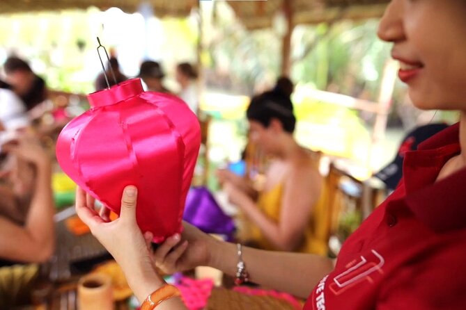 Hoi An: Cooking Class with Market, Lantern Making, Basket Boat - Entering Cam Thanh and the coconut waterways