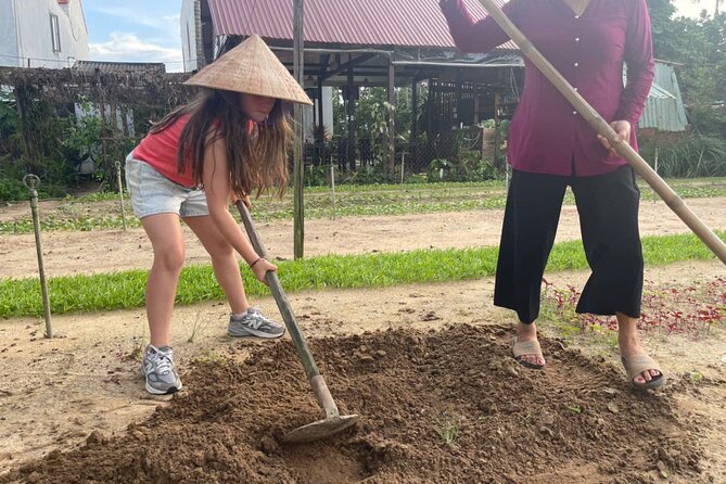 “Hoi An Countryside Cycling Tour–Farming Experience–Cooking Class - Bay Mau Coconut Forest: buffalo and basket boats