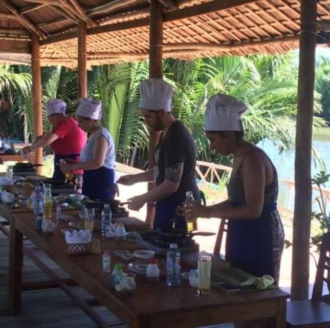 Hoi An: Evening Cooking Class with Locals in Herbs Village - Eating what you cook