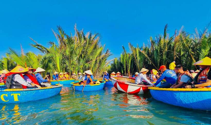 Hoi An :Lantern Making - Cooking Class -Coconut Basket Boat - Four dishes with an English-speaking chef