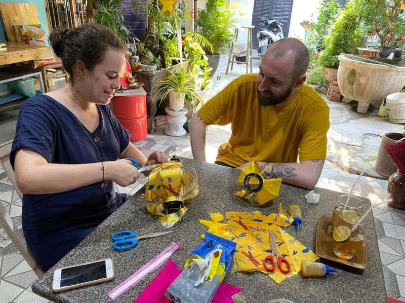 Hoi An :Lantern Making - Cooking Class -Coconut Basket Boat - What the schedule feels like in practice