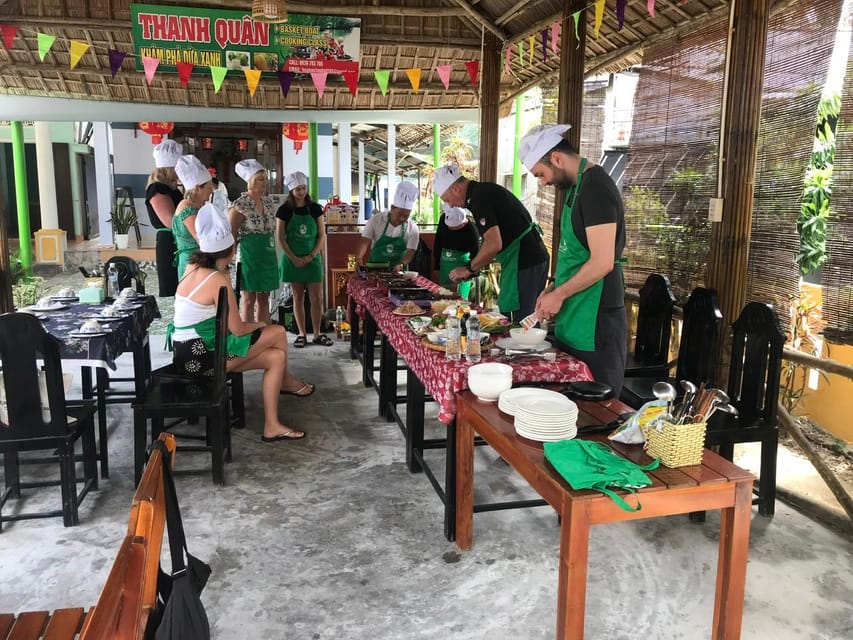 Hoi An : Vegan Cooking Class - Market & Coconut Basket Boat - Cooking four local vegan dishes
