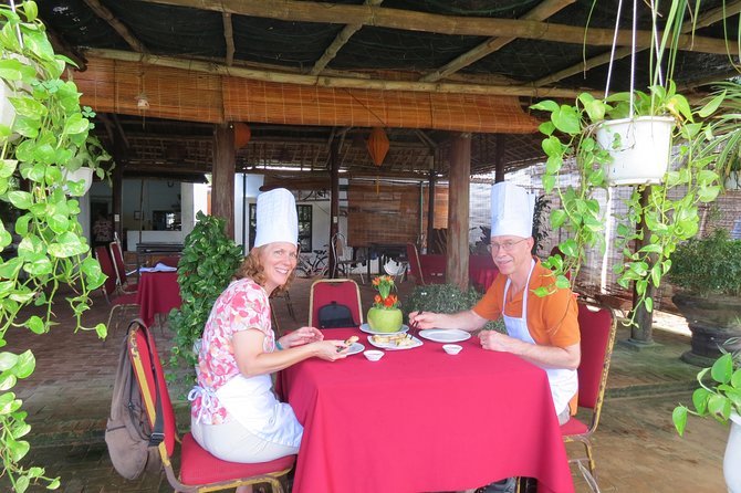 Hoian Cooking Class And Foot Massage Private Tour - Catching fish before cooking lunch