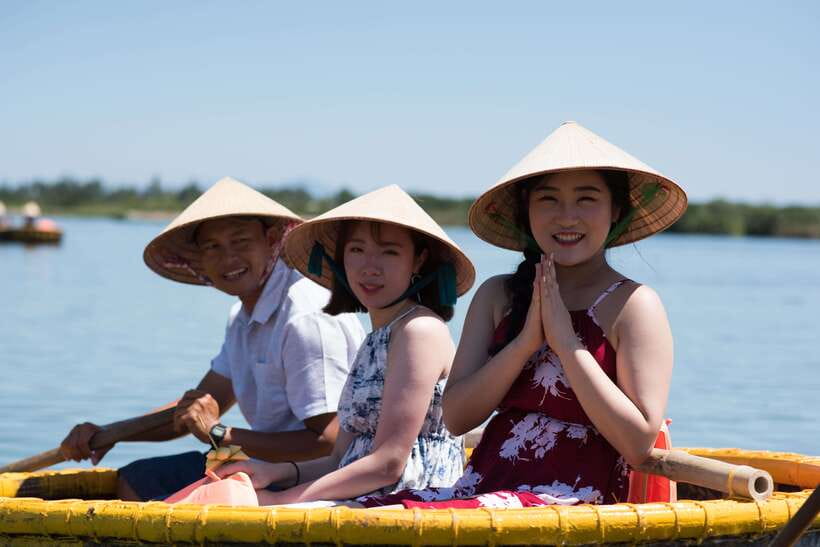 Hoian/Danang: Eco Cooking Class, Cruise Trip, Basket Boat - Four Vietnamese Dishes You Prepare Yourself