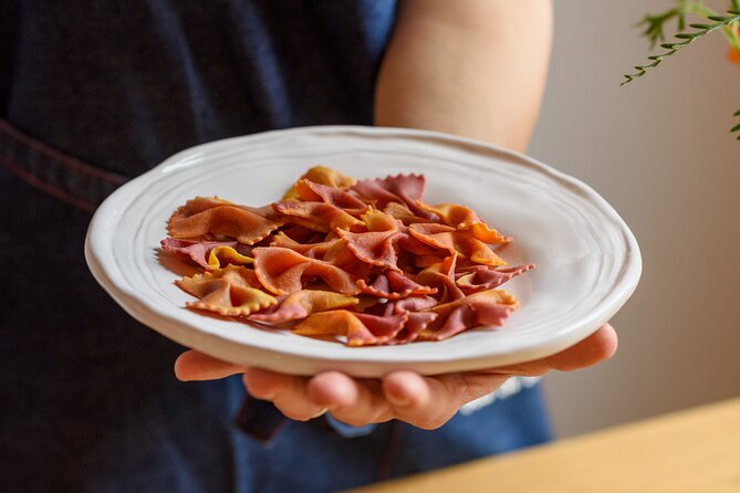 Home Cooking: Pasta Making with Natural Colors in a Tiny Group - Starting with organic dough and simple technique