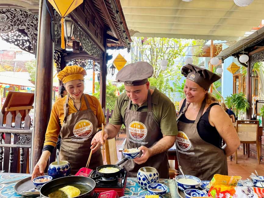 Hue City: Cyclo, Market Tour & Cooking Class at Madam Thu - Key points to know