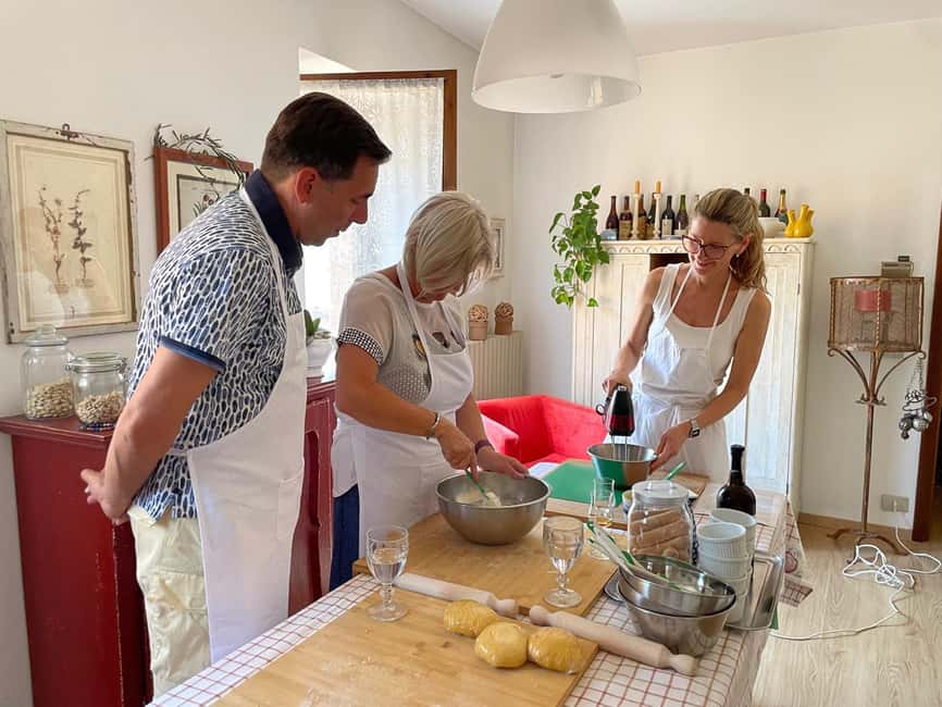 Iseo: Italian cooking class for homemade pasta and traditional desserts - The Three-Hour Cooking Plan