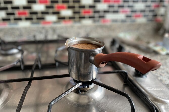 Istanbul Turkish Coffee Cooking and Tasting with Locals at Home - Learning to prepare coffee on a regular stove
