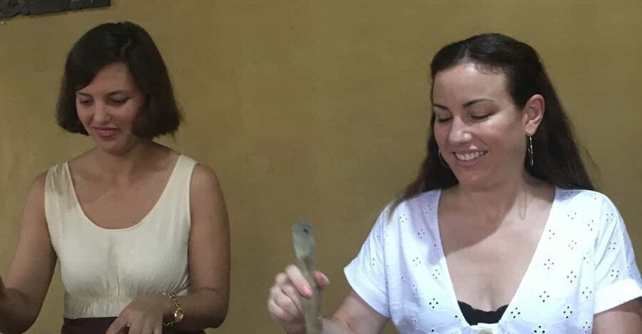 Jambangan bali cooking class with morning market tour - Eating the food you prepare