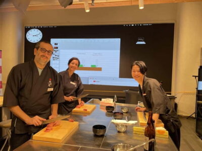 Japanese Knife Skills & Tuna Don/Sushi Workshop in Tokyo