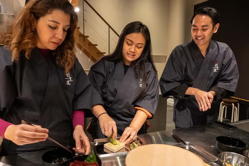 Japanese Knife Skills & Tuna Don/Sushi Workshop in Tokyo - What you receive beyond lunch