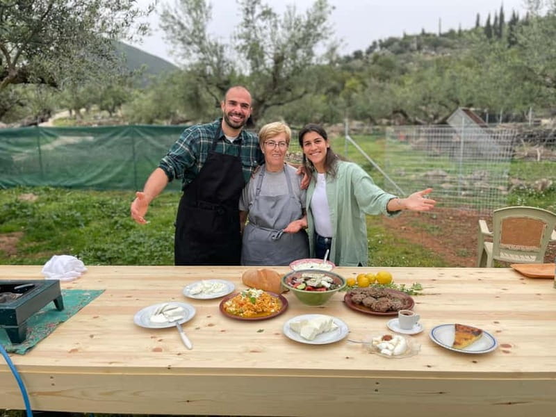 Kalamata: Farm-to-Table Experience with Cooking - Gathering tomatoes, herbs, eggs, and seasonal produce