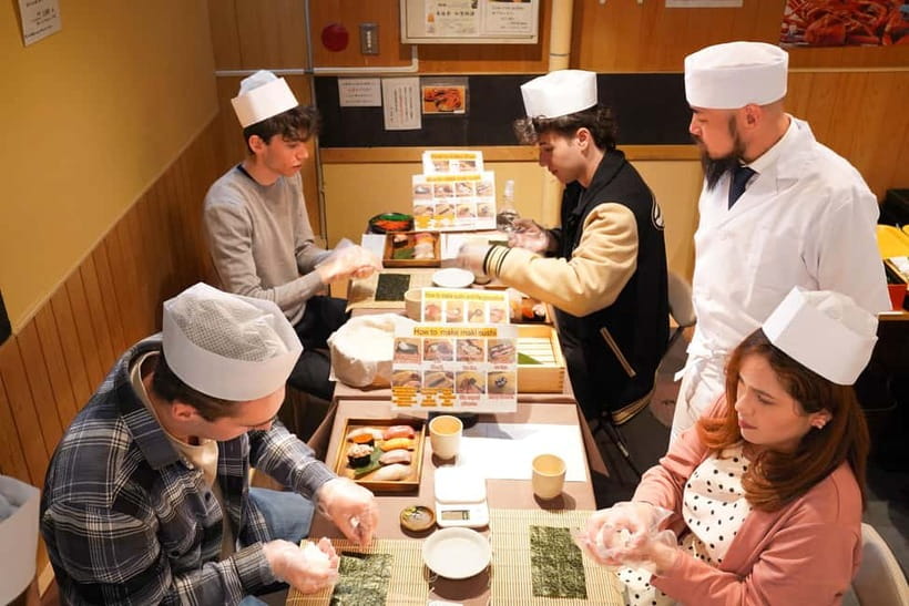 Kanazawa: Sushi Making Experience at Oumicho Market - Making Sushi Where Kanazawa Buys Its Seafood