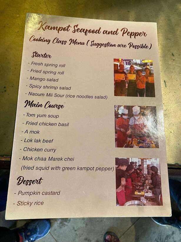 Khmer Food Culture Cooking Class in Kampot - Practical details before you book