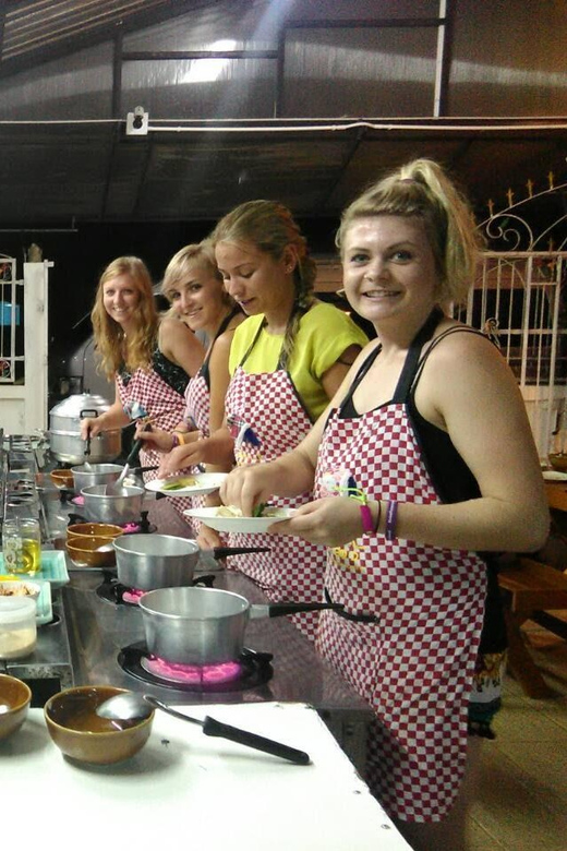 Krabi: Morning or Afternoon Culinary Adventure at Smart Cook - Cooking in the open-air kitchen