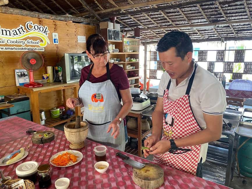 Krabi: Traditional Thai Cooking Class with Local Chef - Four hours of Thai cooking, from first ingredient to final bite