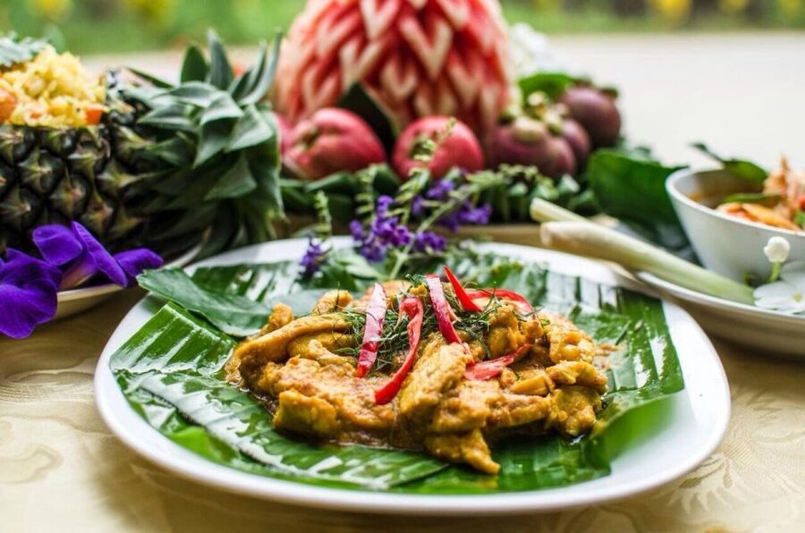 Krabi: Ya's Cookery Late Afternoon Thai Cooking Class - Eating the dishes you have prepared