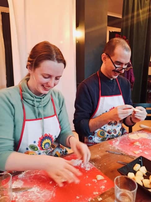 Krakow Pierogi Cooking Class - Boiling, eating, and pairing the finished dish