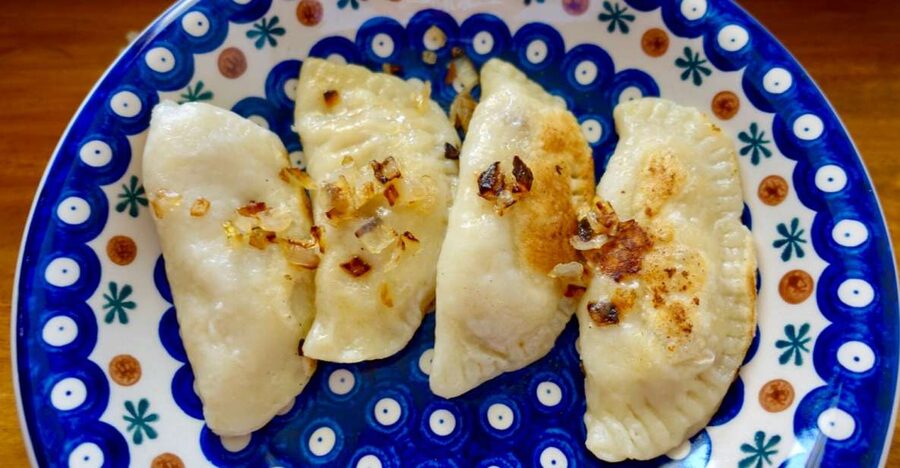 Krakow: Pierogi Home Cooking Class - Sitting down to eat what you made
