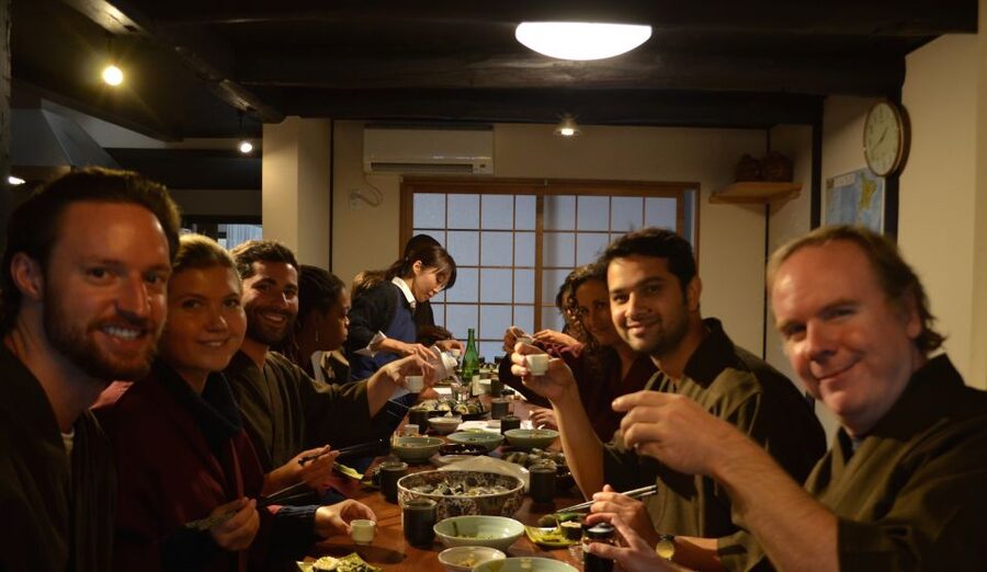 Kyoto: Afternoon Japanese Izakaya Cooking Class - The first cooking round: learn, cook, and eat