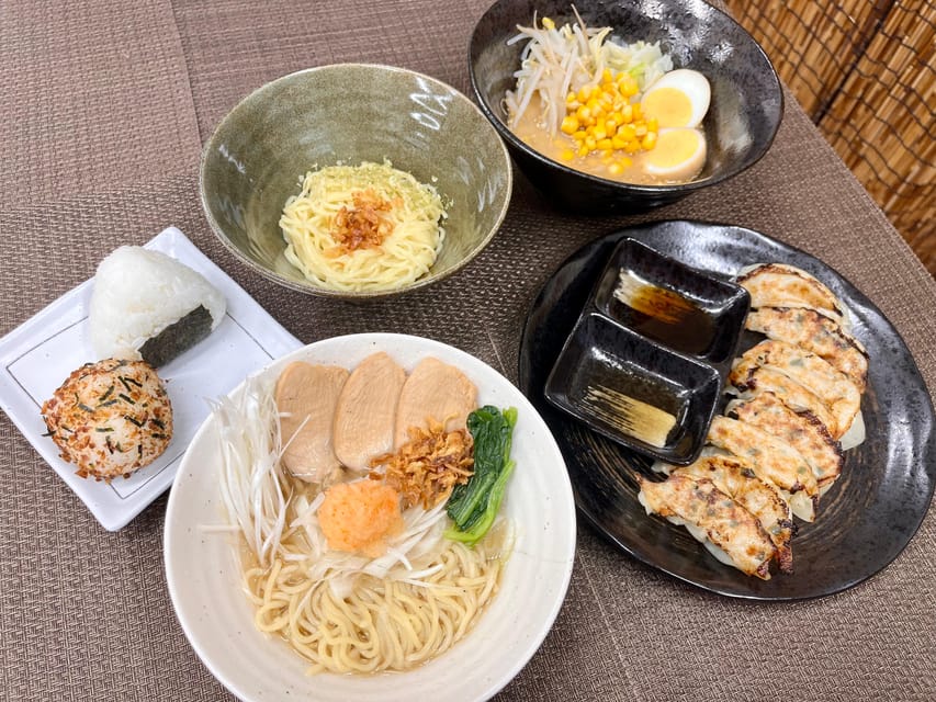 Kyoto: Ramen, Gyoza, and Onigiri Cooking Class - The ramen lesson starts with broth