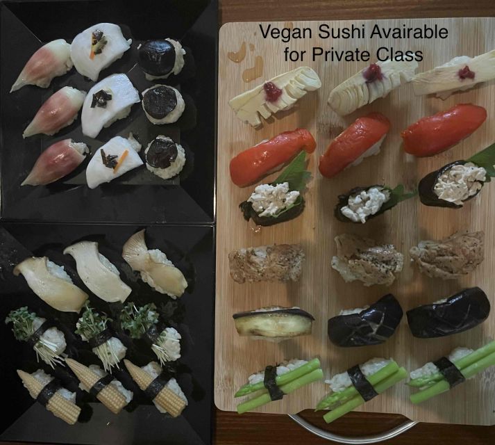 Kyoto: Sushi Making Class with Sushi Chef - From practice sushi to a real lunch