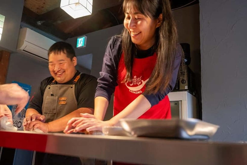 Kyoto Udon & Tempura Cooking Class with Professional Chefs - The Mini Sake Tasting and Two Drinks